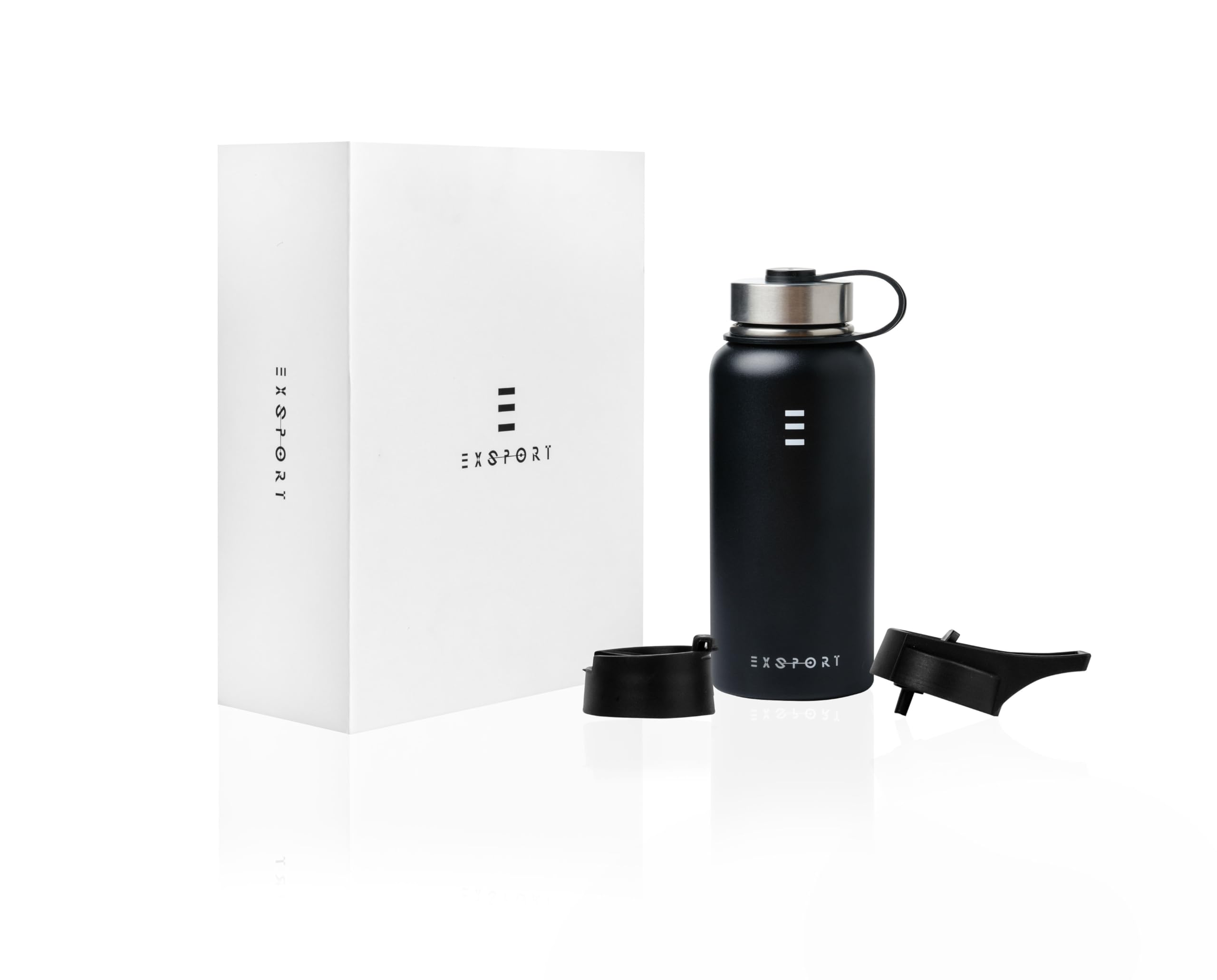 EXSPORT Stainless Steel Water Bottle - 32 Oz Water Bottle with